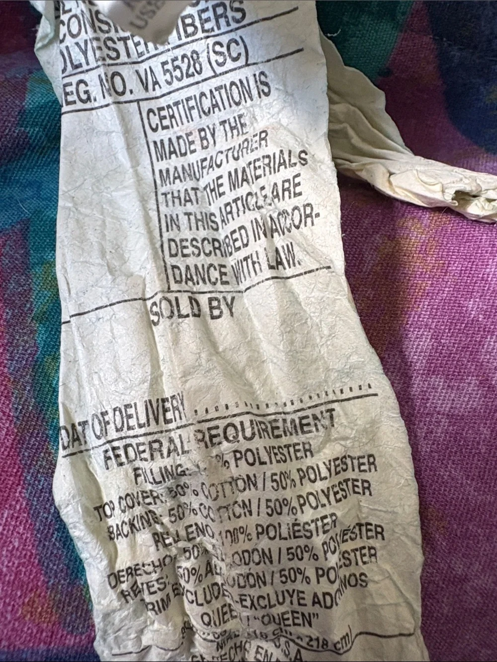 Vintage Springmaid Retro Saved By The Bell Abstract 80s 90s Y2K Comforter